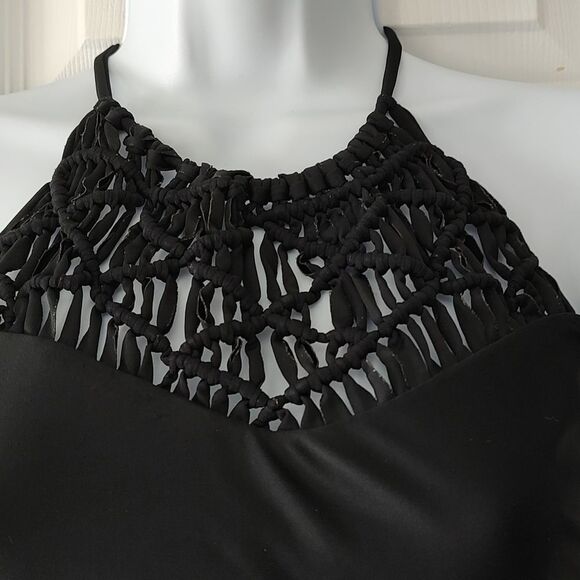 Xhilaration black bikini top Sz L - Picture 2 of 4